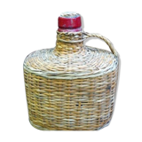 Wicker bottle