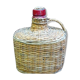 Wicker bottle