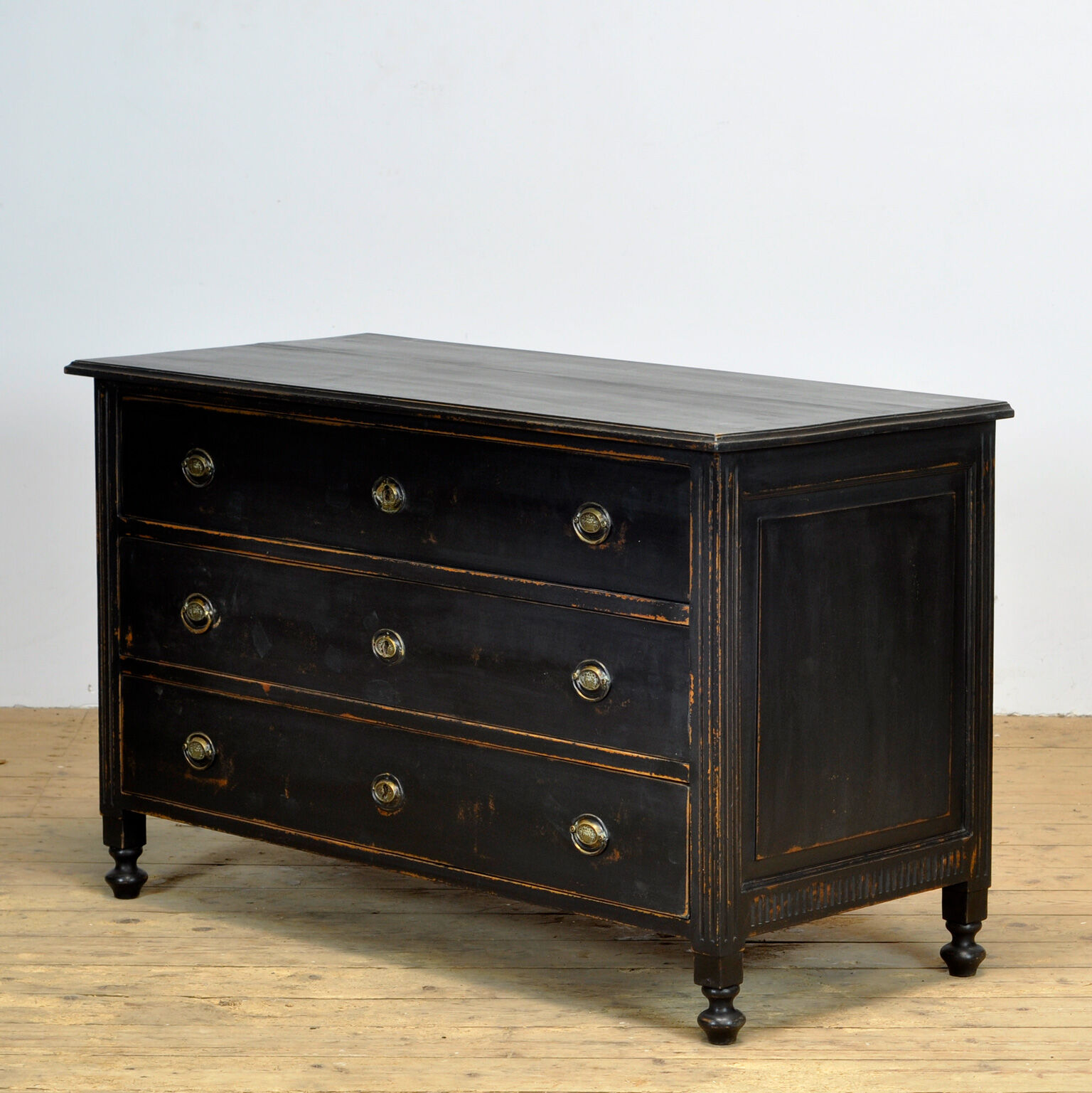 Commode en pin et chêne, vers 1920