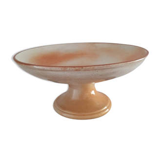 Large stoneware compote bowl