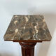Sellette colonne xixeme en bois
