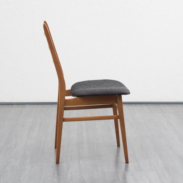Set de chaises années 60 hêtre massif