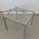 Chrome side table