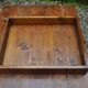 Wooden coffee table
