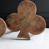 Brutalist tripod stools