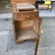 Art Deco bedside in oak and marble