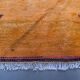 Medium vintage Turkish kilim rug 100x120 cm wool kelim, square 2550