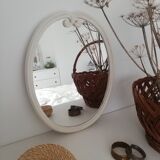 Vintage oval mirror
