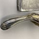 Old table shovel picks up crumbs silver metal early twentieth century