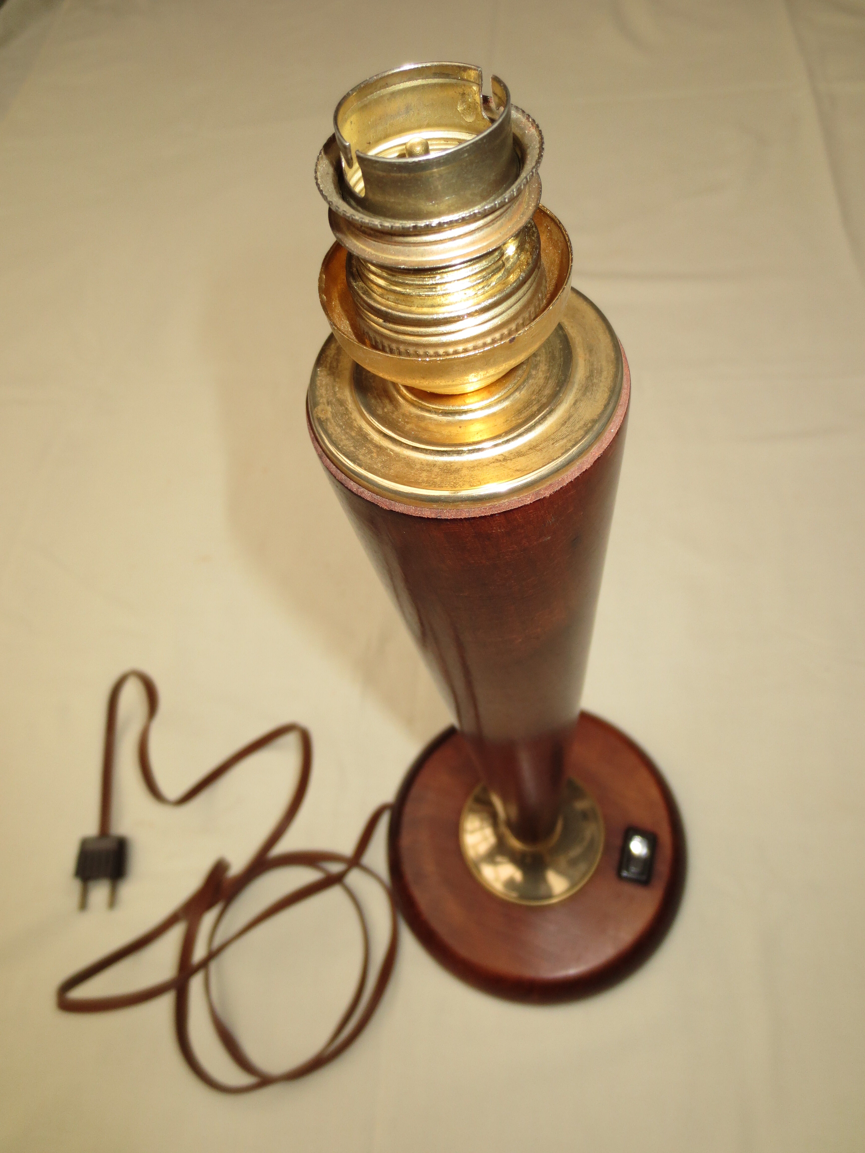 old art deco table lamp