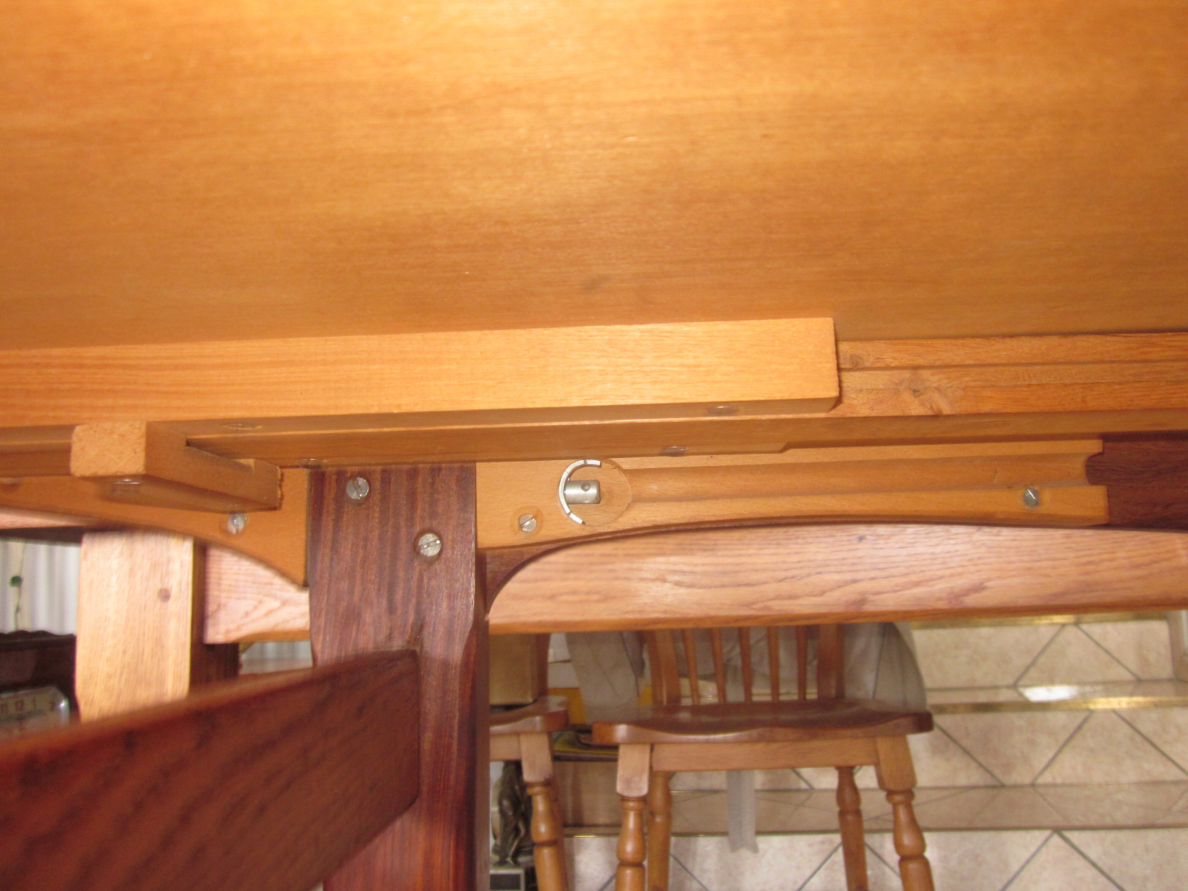 Scandinavian teak table with extensions