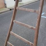 Large double wood ladder