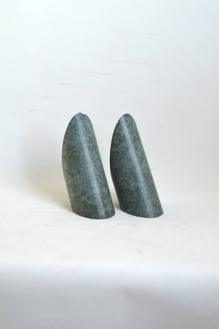 Marble bookends