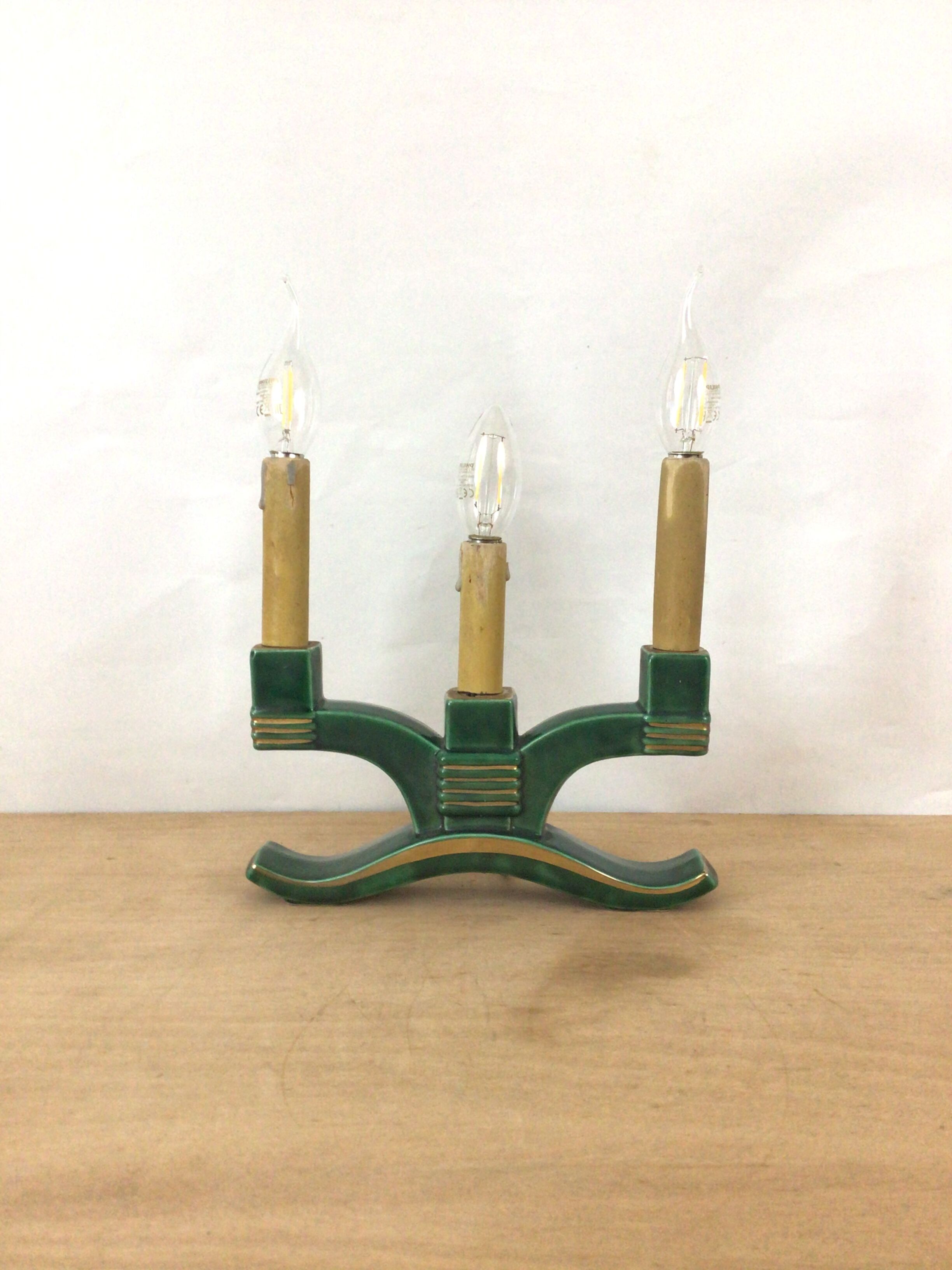 Candlestick lamp Art deco