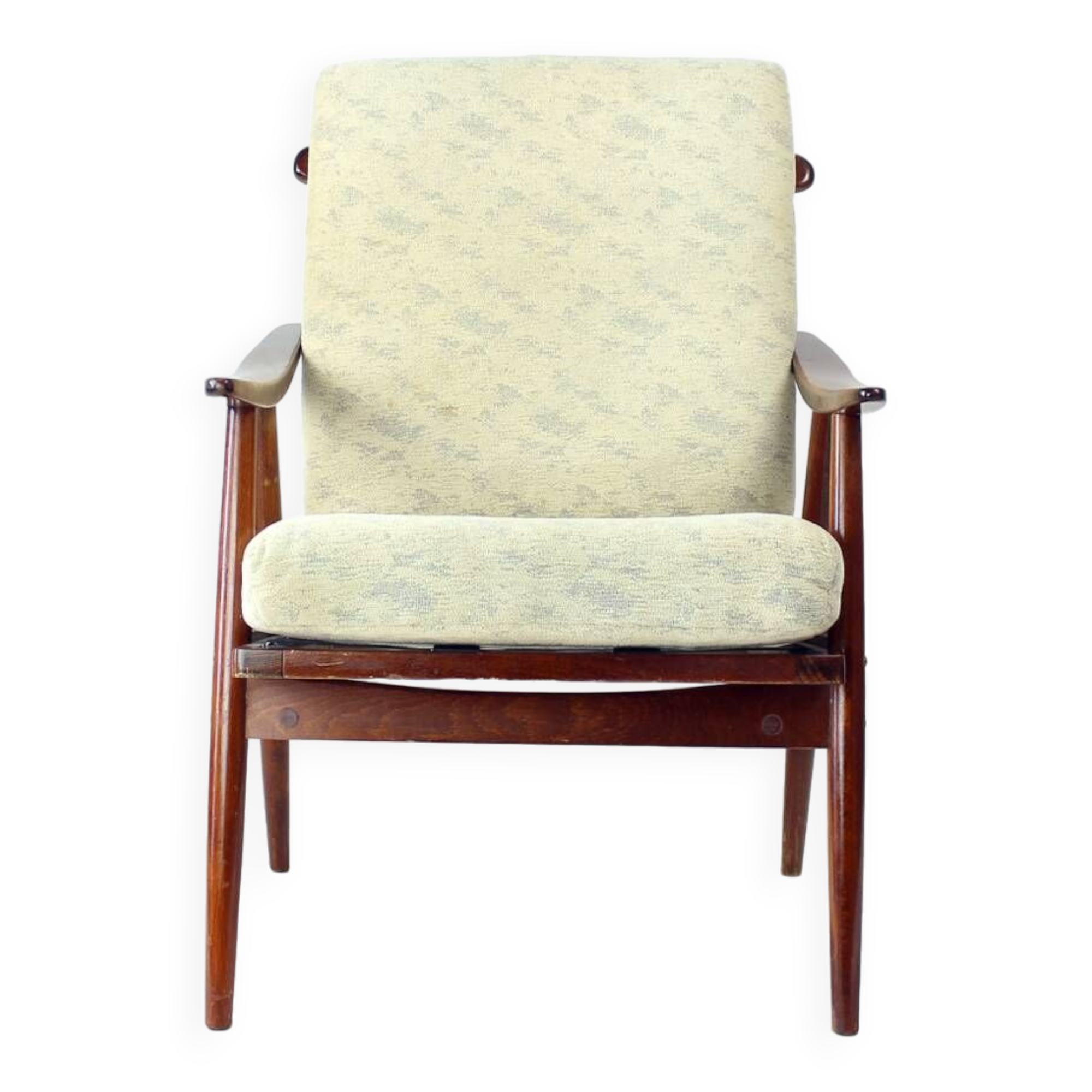 Boomerang Armchair By Ton, Czechoslovakia 1960s