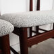 Set of three teak chairs, danish design, 1970s