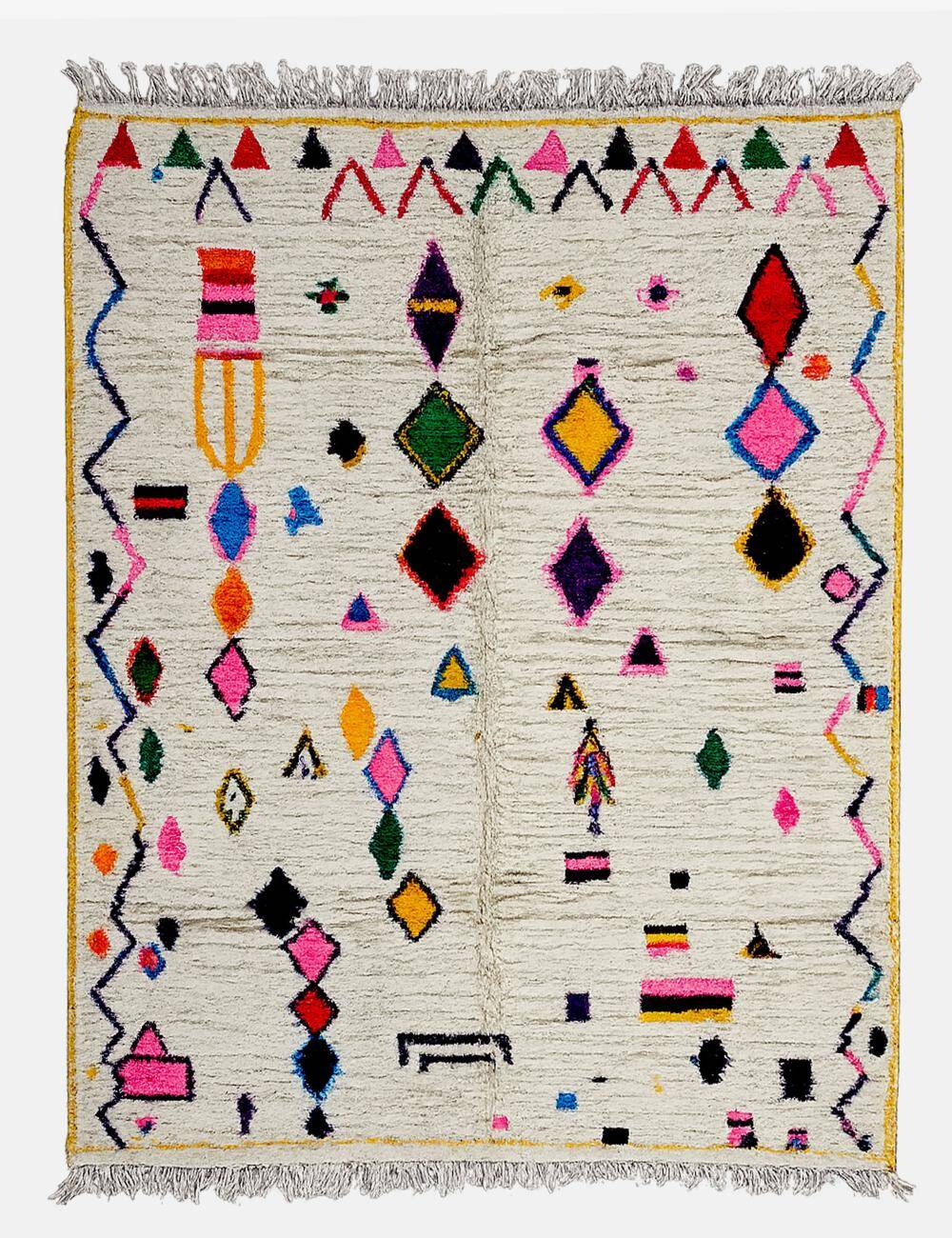 Modern Berber Carpet Azilal - 280 x 215 cm