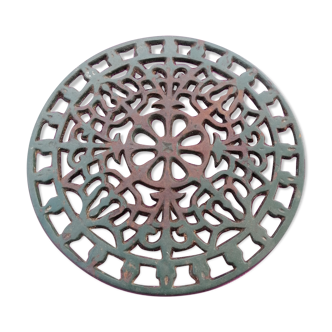 Vintage cast iron underside