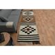 Tapis couloir vintage turc Oushak fait main beige des années 1970 92x292