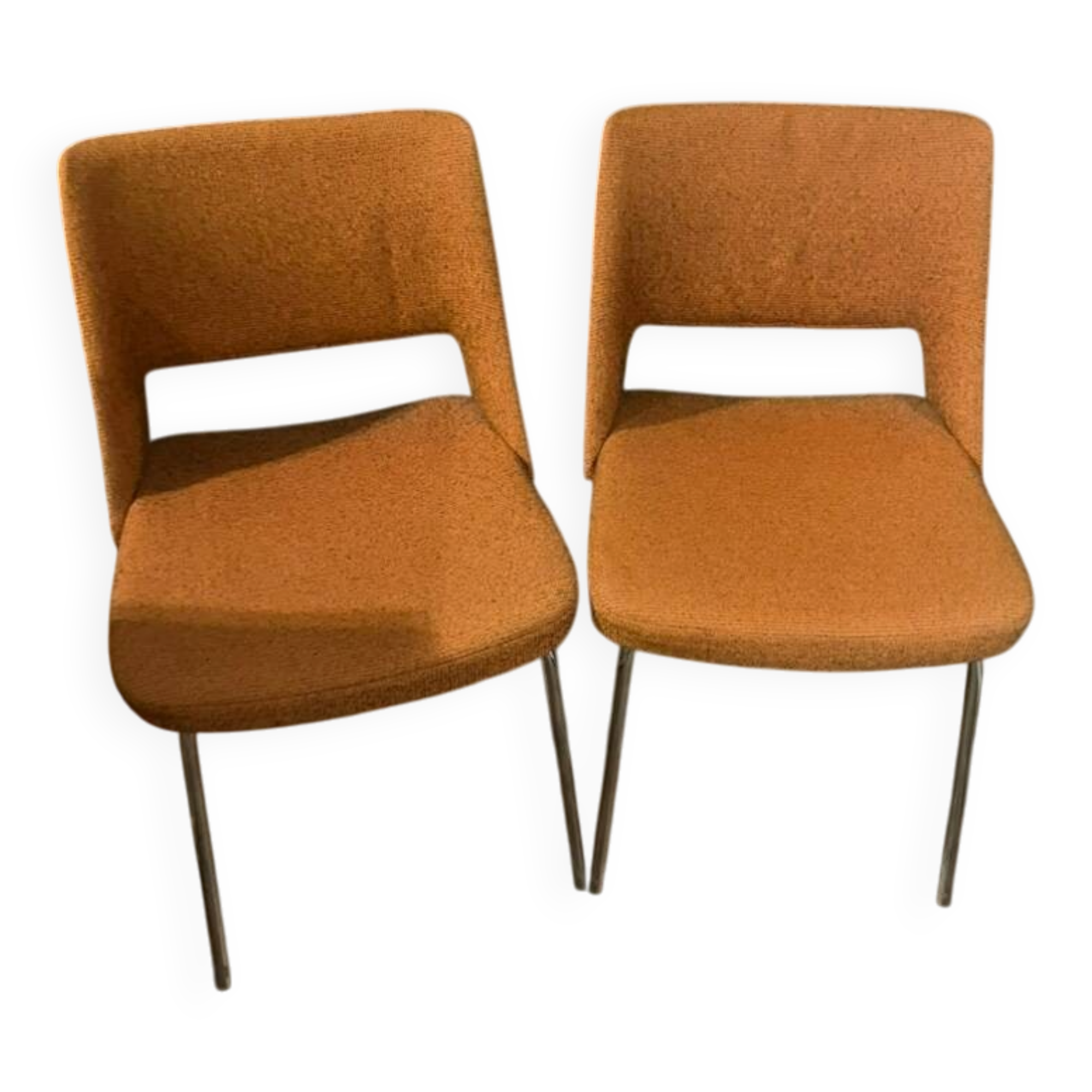 Paire fauteuils style Arne Jacobsen 1970