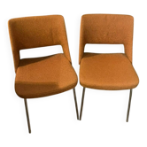 Pair of armchairs in the style of Arne Jacobsen 1970.
