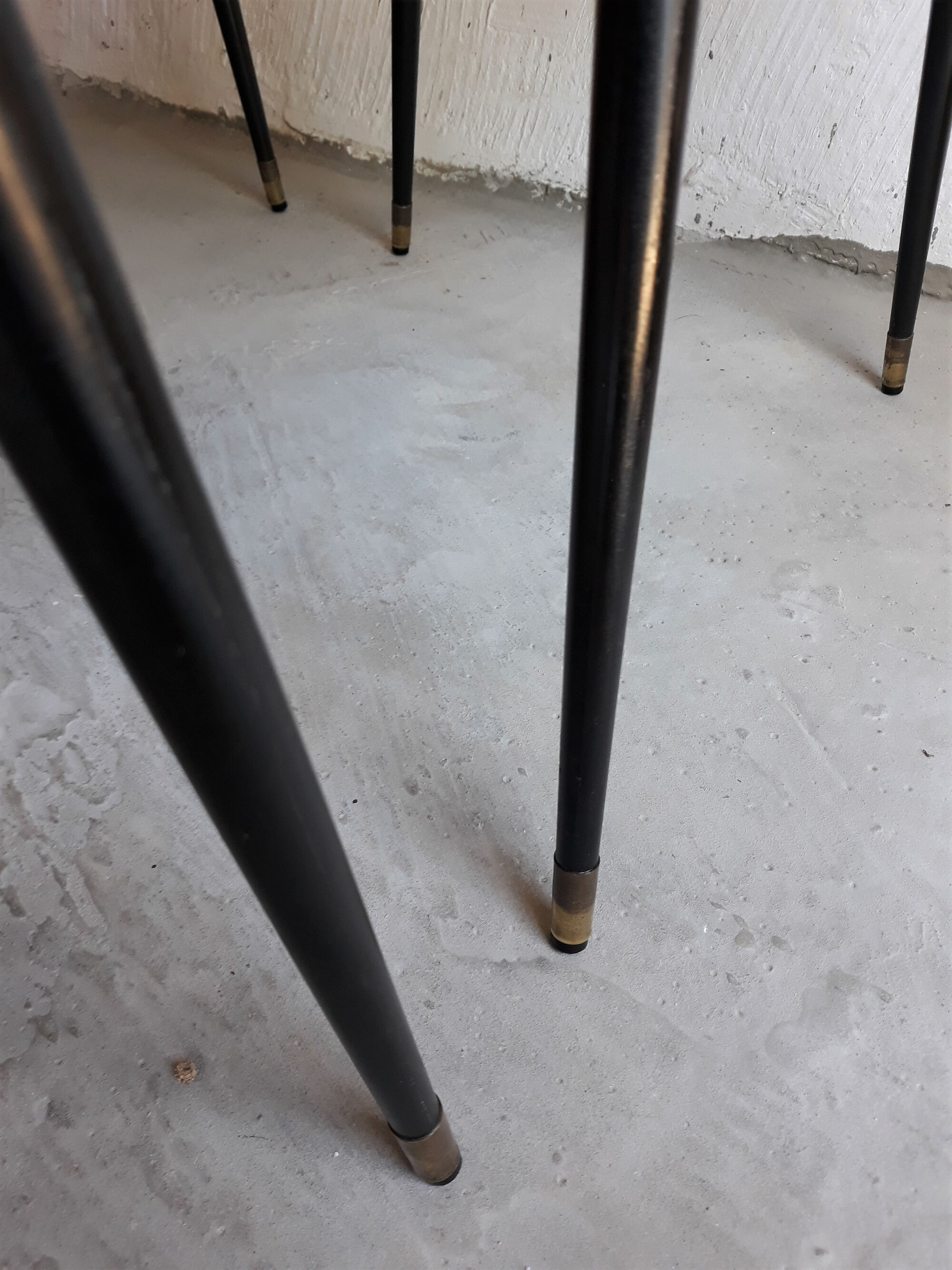 Suite de 4 chaises 1950 design Colette Gueden