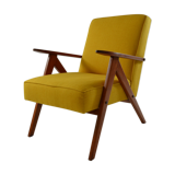 Yellow KOMPAS armchair top back