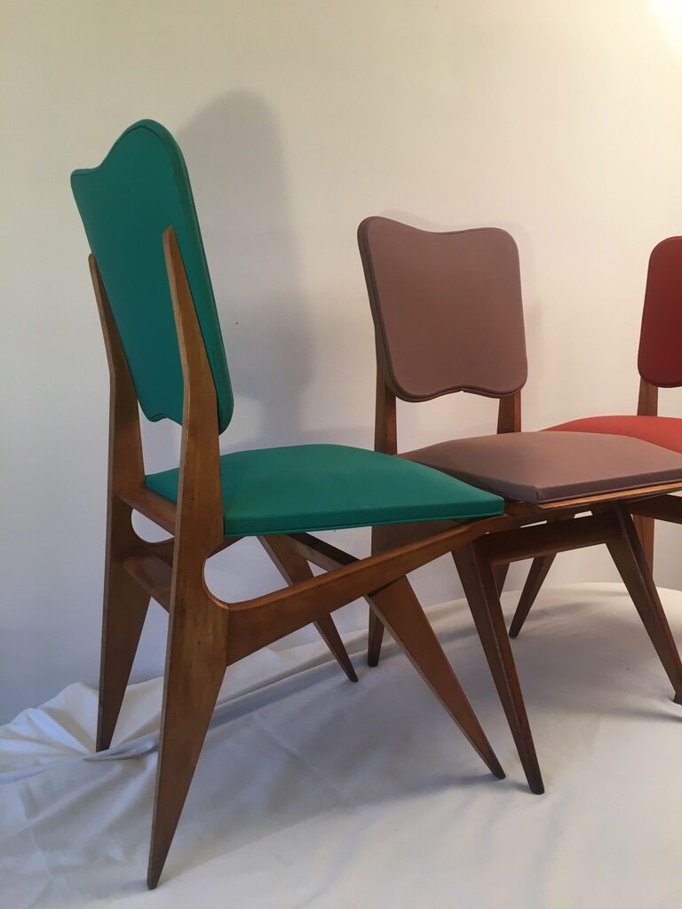 3 vintage chairs