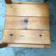 Ensemble table et chaises pin vintage