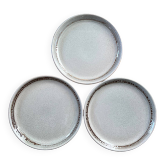 Assiettes Grès Sarreguemines