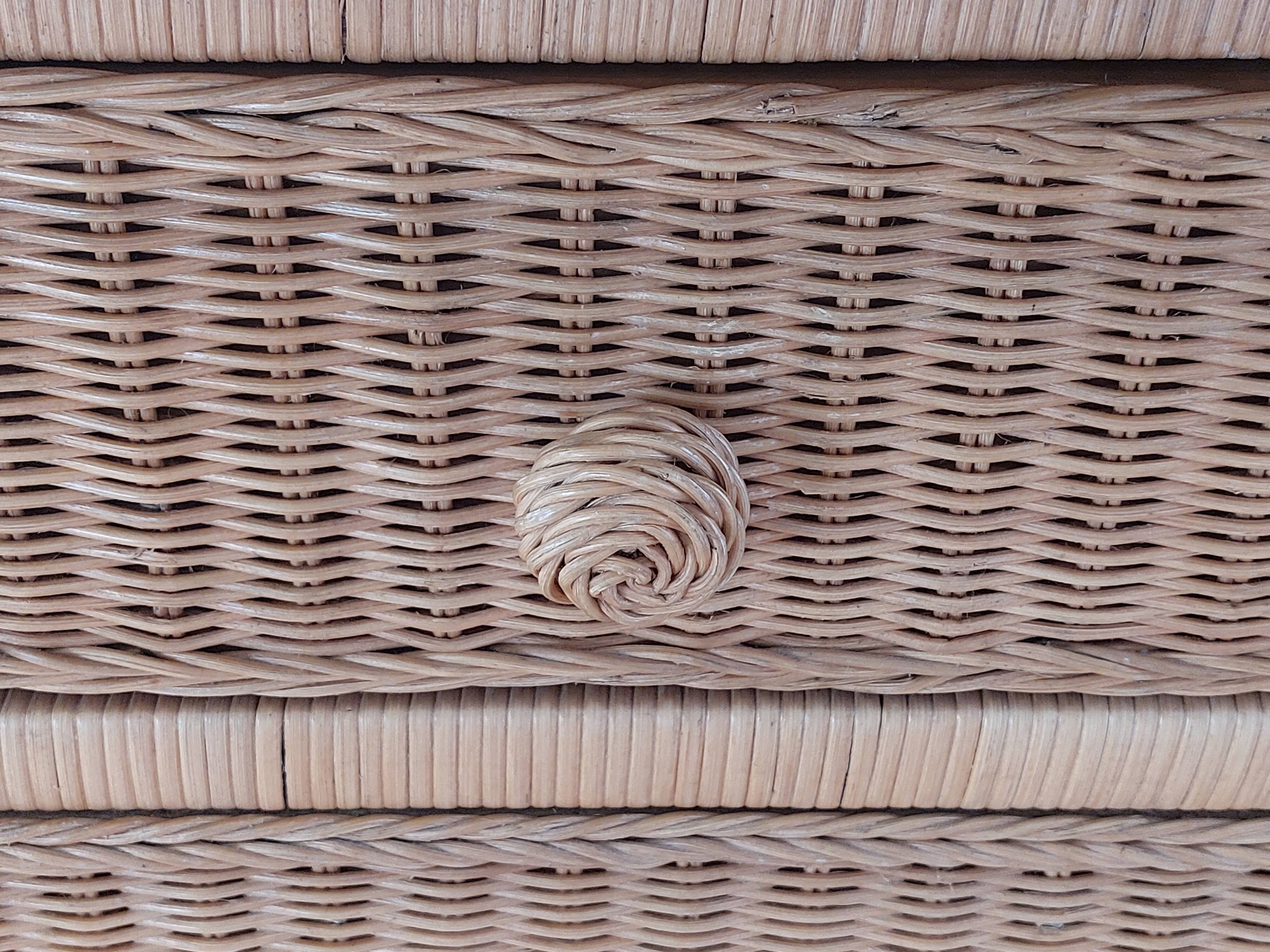 Rattan Commode 1970's