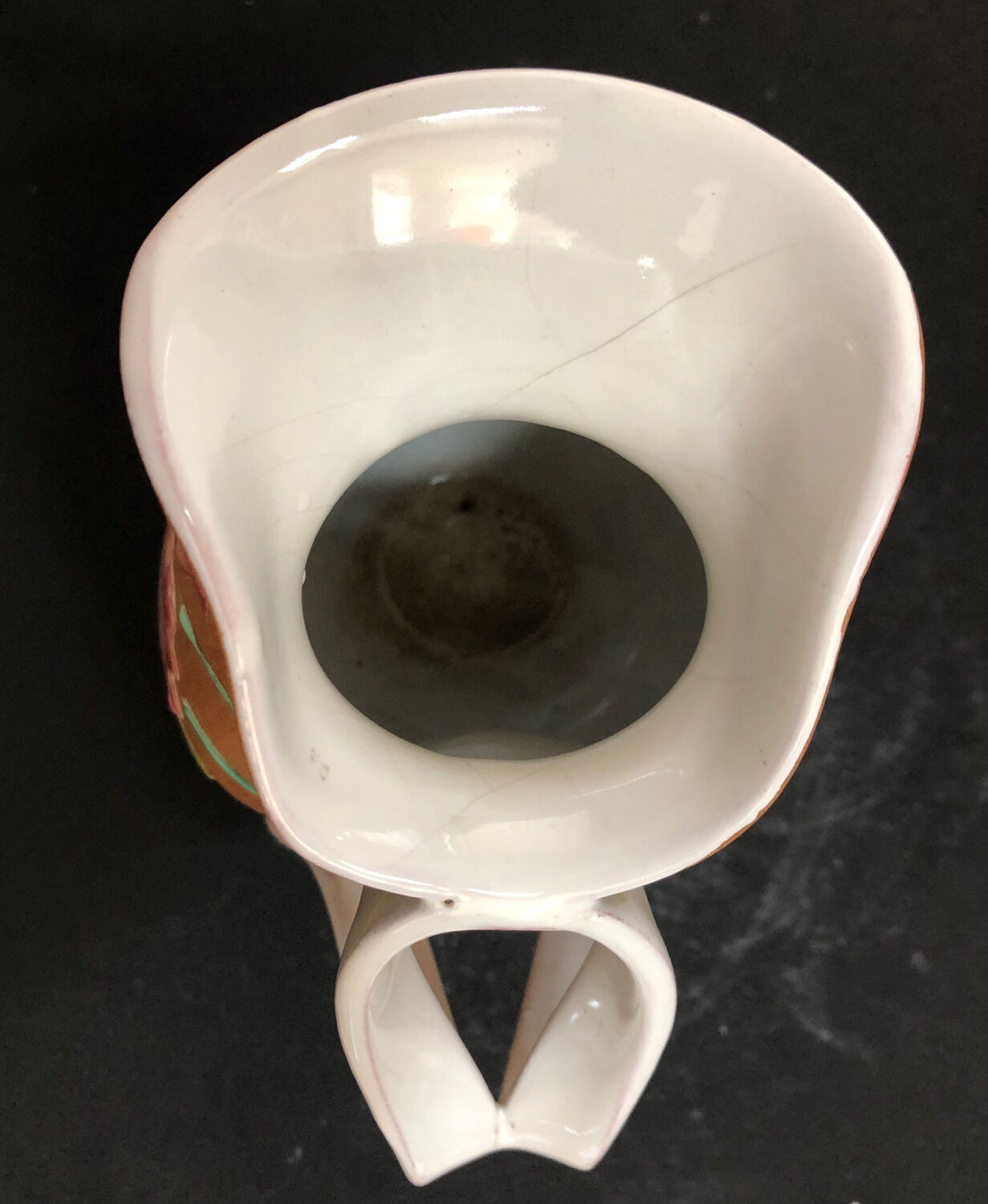 Fiamma Italy ceramic pitcher vase