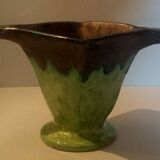 Vase Montigny sur Loing period Art Deco signed Louis Baude
