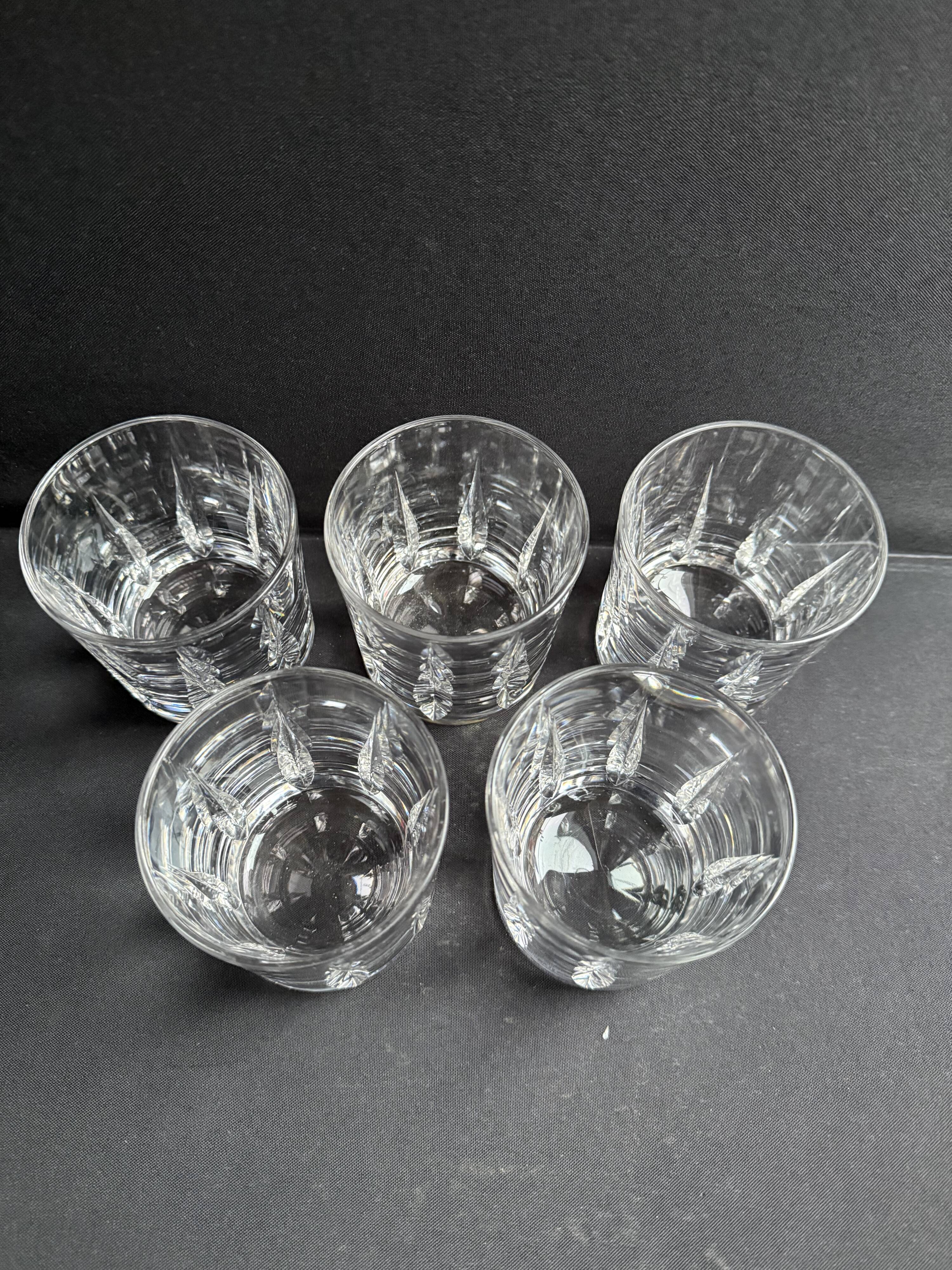 5 Whiskey Glasses – Villeroy & Boch Concorde Service