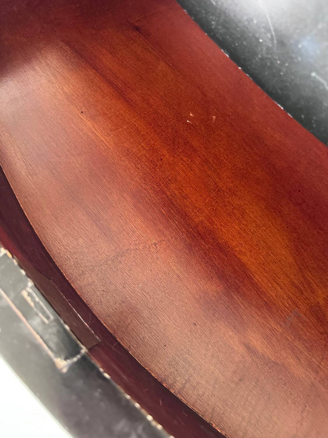 Chinese lacquered style commode