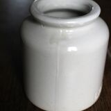 Glazed stoneware vase pot Lab-Lagny vintage