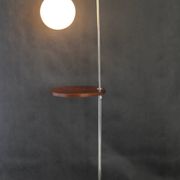 Lampadaire Bauhaus des années 1930, Tchécoslovaquie