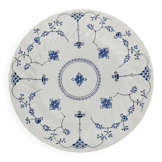 Assiette vintage « Finlandia » Myott Staffordshire England – bleu et blanc