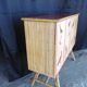 Meuble bar en rotin