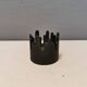 Candleholder made of cast iron, called Summit, Denmark 1970s