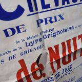 Poster "Feasts of St. Peter" - City of Grignols - 1935