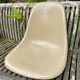 Shell Beige Fiberglass Side Chair Eames Vintage by Herman Miller