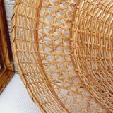 Rattan lampshade
