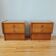 Pair of vintage Scandinavian bedside tables 1970