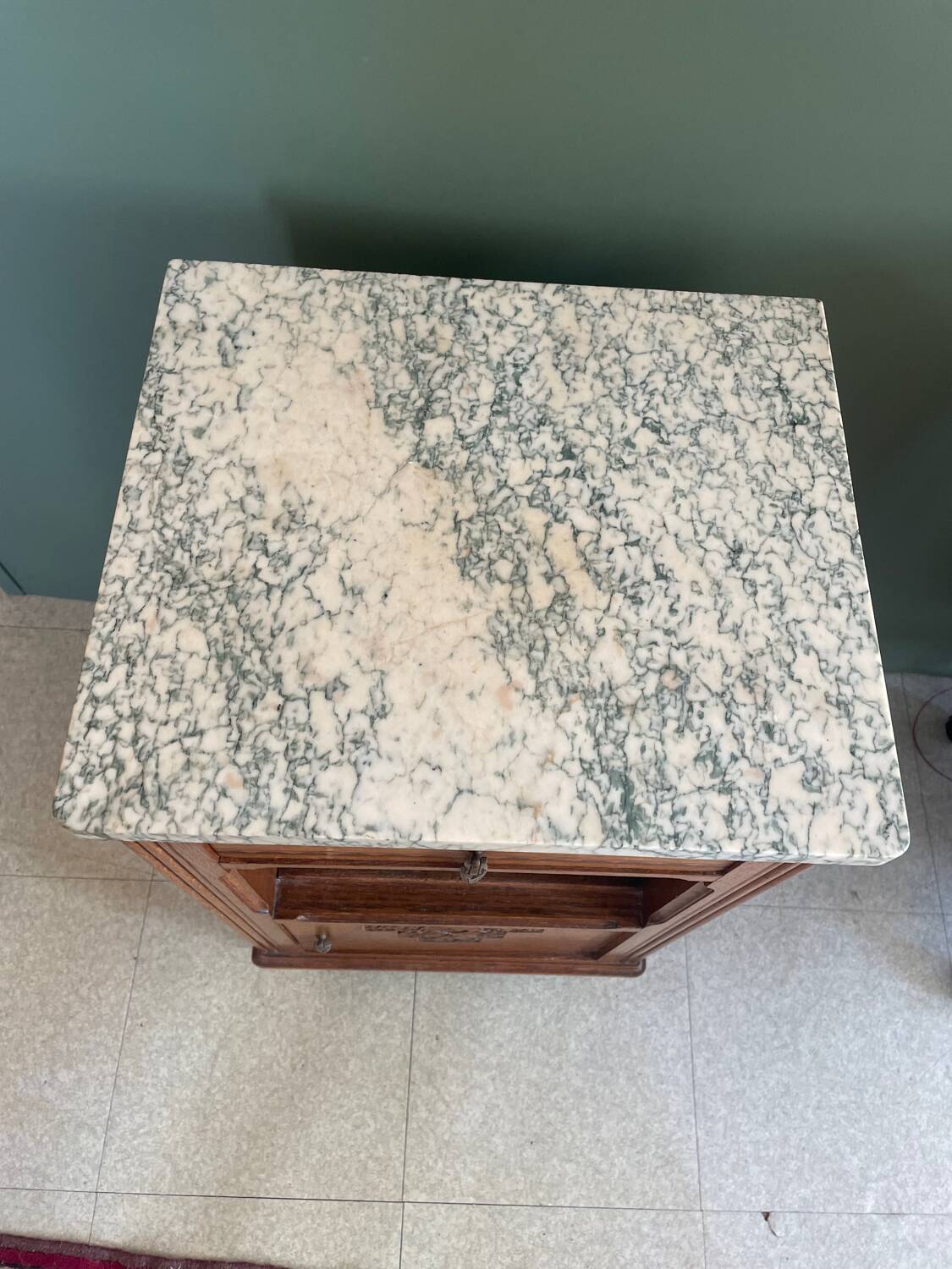 Art deco bedside table, art deco side table