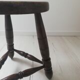 Vintage tripod stool