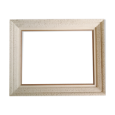 Patinated art deco frame
