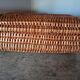 Panier en osier vintage