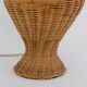 Lampe en rotin
