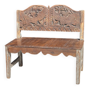 Mini banc à dossier